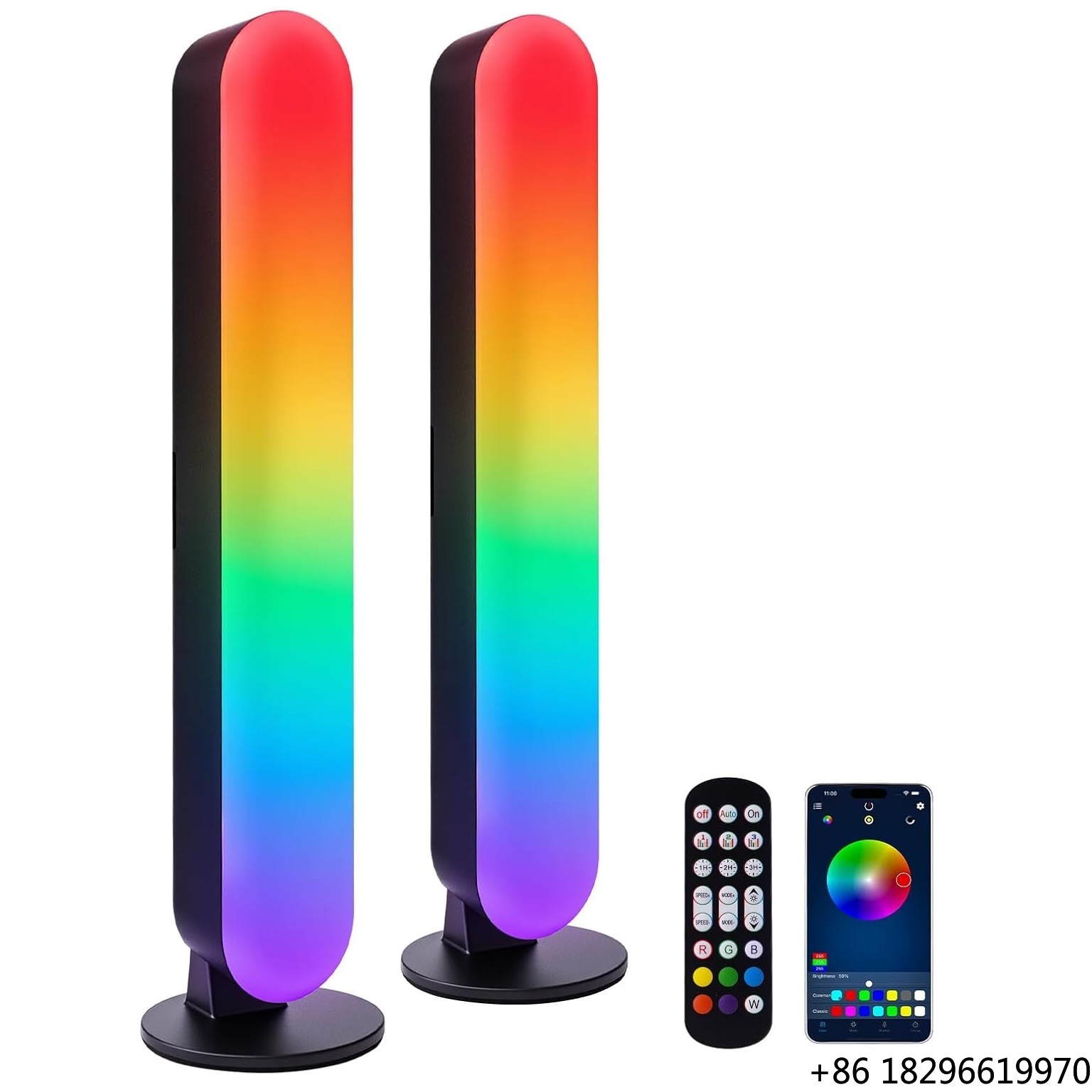 Ambient Light Bar Usb - Пластиковая светодиодная RGB-лампа с синхронизацией музыки,