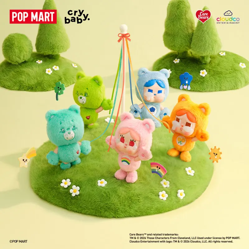 POP MART CRYBABY Серия Care Be – обзор и цена Desk Setup Kawaii