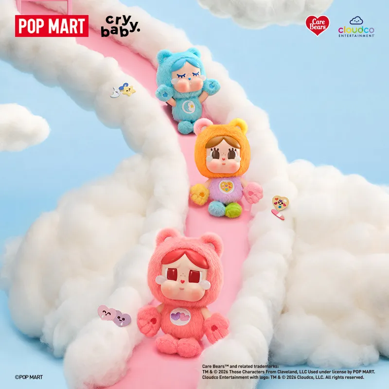 POP MART CRYBABY Серия Care Be – обзор и цена Desk Setup Kawaii