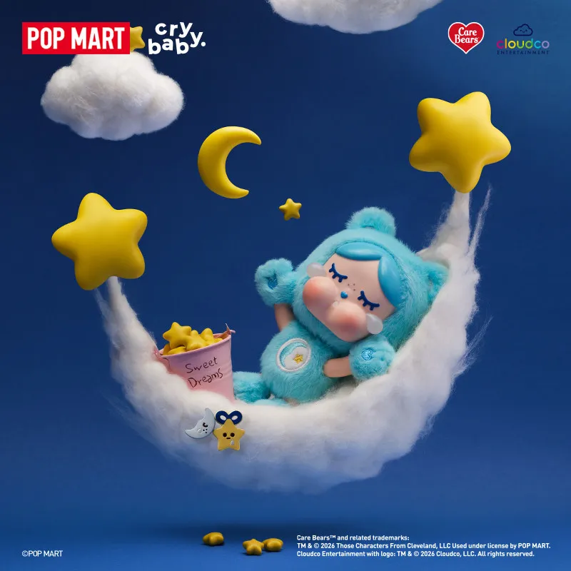 POP MART CRYBABY Серия Care Be – обзор и цена Desk Setup Kawaii