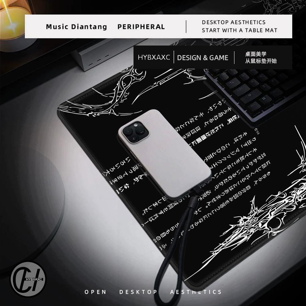 Черно-белый киберготический ко – обзор и цена Desk Setup Aesthetic