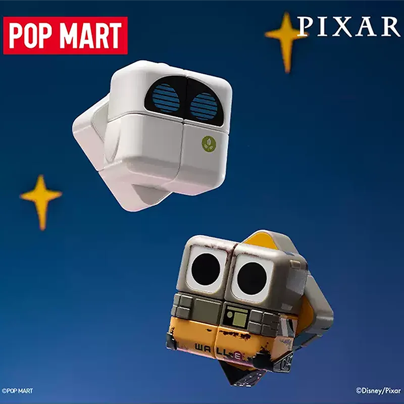 POP MART PIXAR POP CUBE CUBIEC – обзор и цена Desk Setup Kawaii
