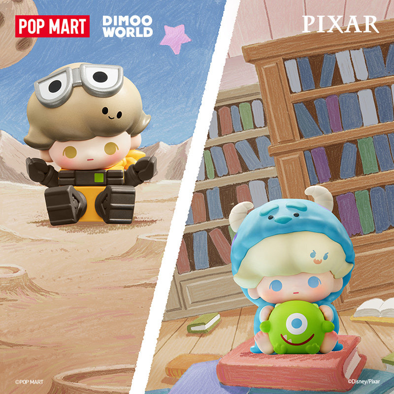 POP MART POP BEAN DIMOO WORLD  – обзор и цена Desk Setup Kawaii