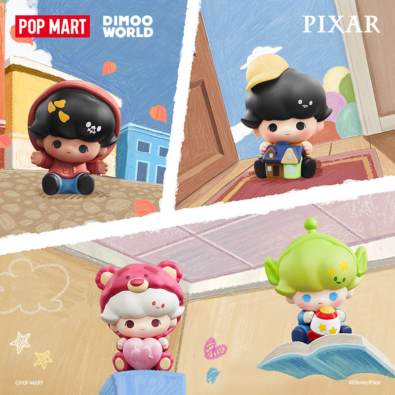 POP MART POP BEAN DIMOO WORLD  – обзор и цена Desk Setup Kawaii