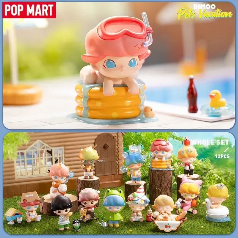 Popmart Dimoo Pet Vacation Ser – обзор и цена Desk Setup Kawaii