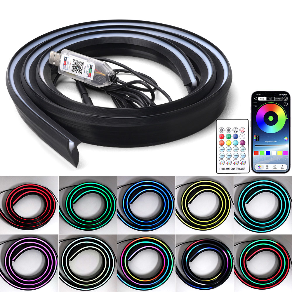 Светодиодная RGB-лента для лоб – обзор и цена Ambient Light Bar Usb