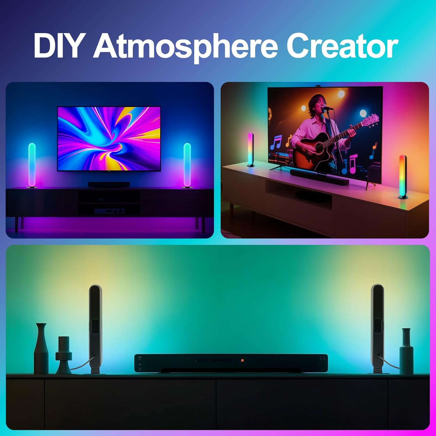 Пластиковая светодиодная RGB-л – обзор и цена Ambient Light Bar Usb