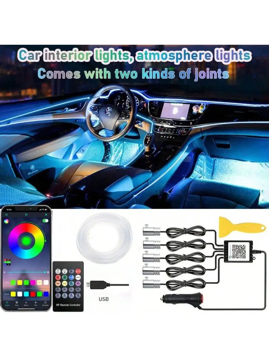 Светодиодная подсветка для сал – обзор и цена Ambient Light Bar Usb