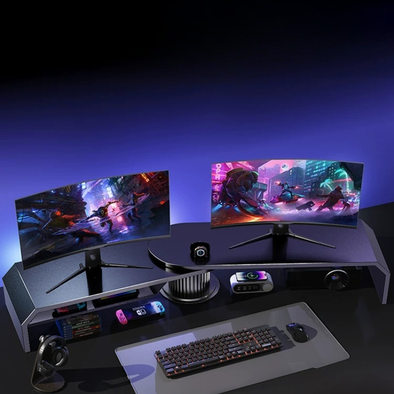 Подставка для двух мониторов д – обзор и цена Desk Setup Dual Monitor