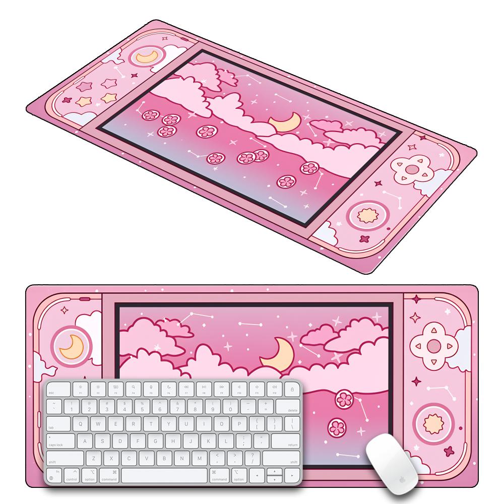 Коврик для стола HYBXAXC «Луна – обзор и цена Desk Setup Aesthetic
