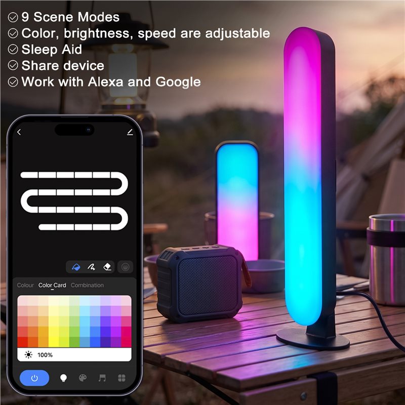 Светодиодная лента AB46-RGB с  – обзор и цена Ambient Light Bar Usb