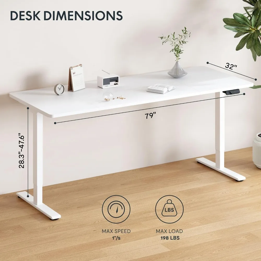 Электрический регулируемый по  – обзор и цена Desk Setup Dual Monitor